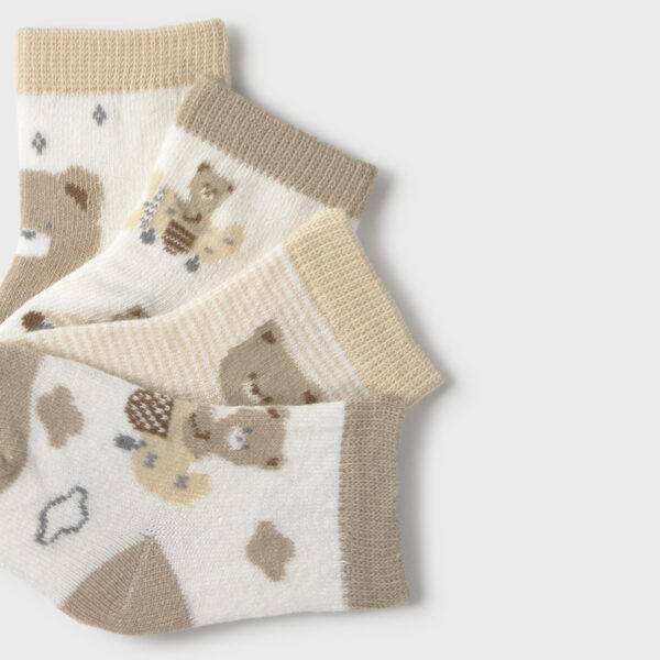 Κάλτσα 26-09049-036 Μπέζ Mayoral (Σετ 4 τεμαχίων)_2