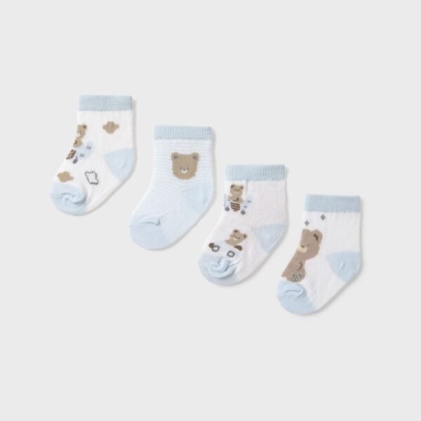 Κάλτσα 26-09049-037 Σιέλ Mayoral (Σετ 4 τεμαχίων)