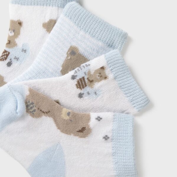 Κάλτσα 26-09049-037 Σιέλ Mayoral (Σετ 4 τεμαχίων)_2