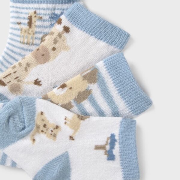 Κάλτσα 26-09049-040 Μπλέ Mayoral (Σετ 4 τεμαχίων)_2