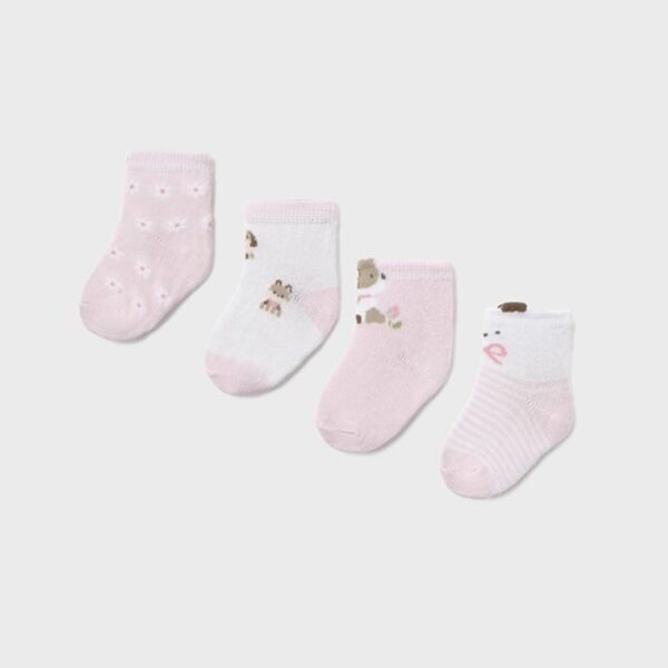 Κάλτσα 26-09054-046 Ρόζ Mayoral (Σετ 4 τεμαχίων) Κάλτσα 26-09054-046 Ρόζ Mayoral (Σετ 4 τεμαχίων)