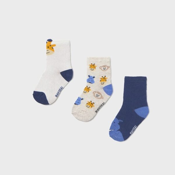 Κάλτσα 26-10137-086 Μπλέ Mayoral (Σετ 3 τεμαχίων)