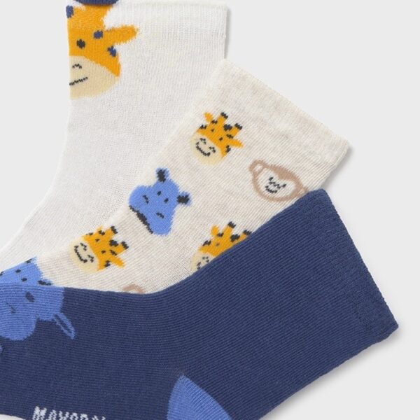 Κάλτσα 26-10137-086 Μπλέ Mayoral (Σετ 3 τεμαχίων)_2