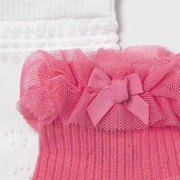 Κάλτσα 26-10140-036 Φούξια Mayoral (Σετ 2 τεμαχίων)_2