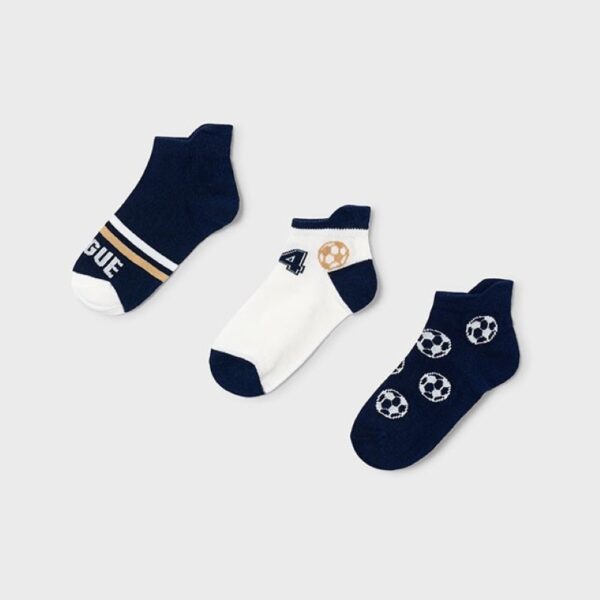 Κάλτσα 26-10183-054 Μπλέ Mayoral (Σετ 3 τεμαχίων)