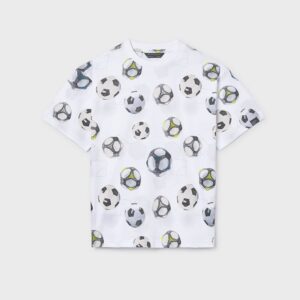 Μπλούζα 26-06038-039 Λευκό Mayoral