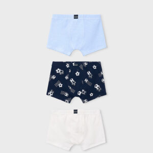 Μπόξερ 26-10171-014 Μπλέ (Σετ 3 τεμαχίων)