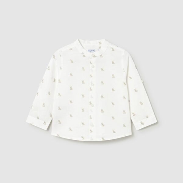 Πουκάμισο 26-01116-037 Κρέμ Mayoral