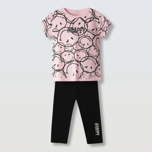 Σετ 264058 Ρόζ-Μαύρο Εβίτα