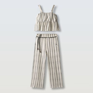 Σετ 266039 Λευκό-Μαύρο Εβίτα