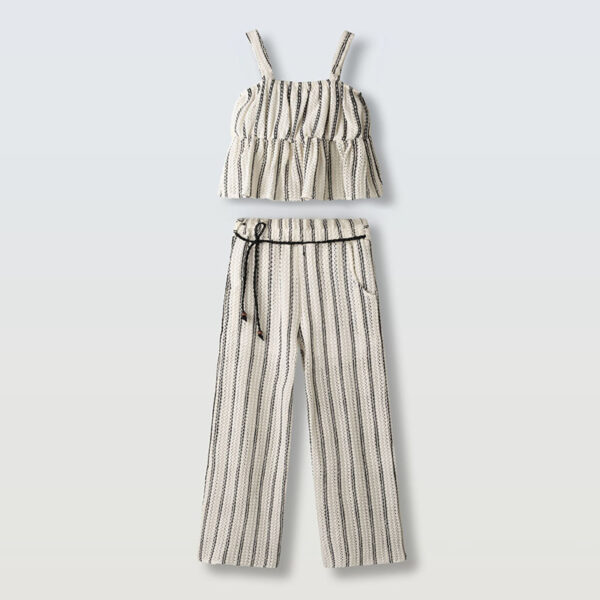 Σετ 266039 Λευκό-Μαύρο Εβίτα