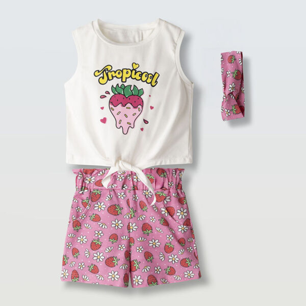 Σετ 266260 Λευκό-Ρόζ Εβίτα