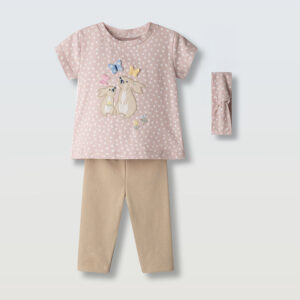 Σετ 266506 Ρόζ-Μπέζ Εβίτα