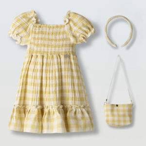 Φόρεμα 266211 Κίτρινο Εβίτα