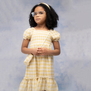 Φόρεμα 266211 Κίτρινο Εβίτα_2