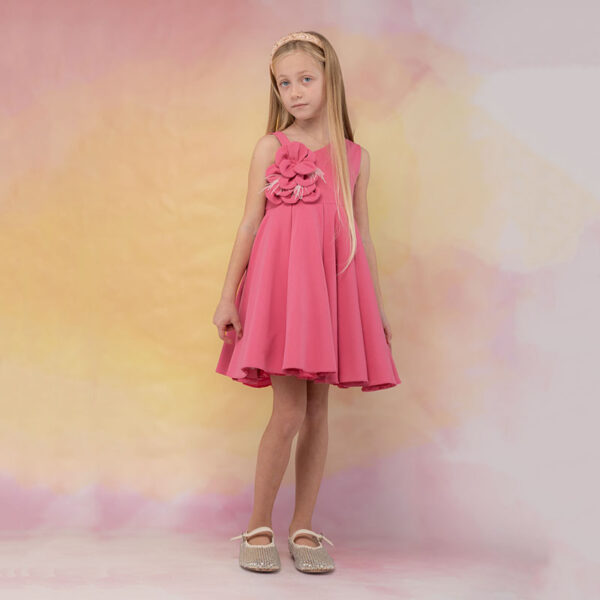 Φόρεμα 266278 Φούξια Εβίτα_2