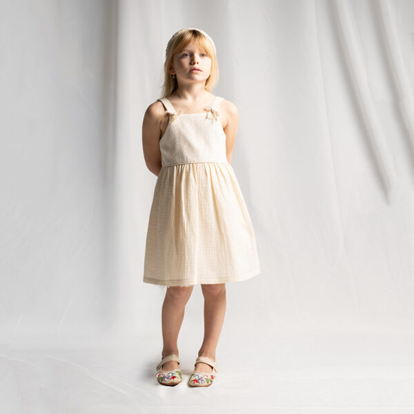 Φόρεμα 266280 Μπέζ Εβίτα_2