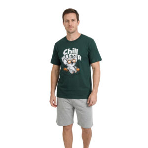 Πυτζάμα 26-155 Πράσινο Nina Club