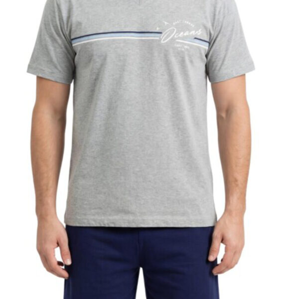 Πυτζάμα 26-720 Γκρί Nina Club_2