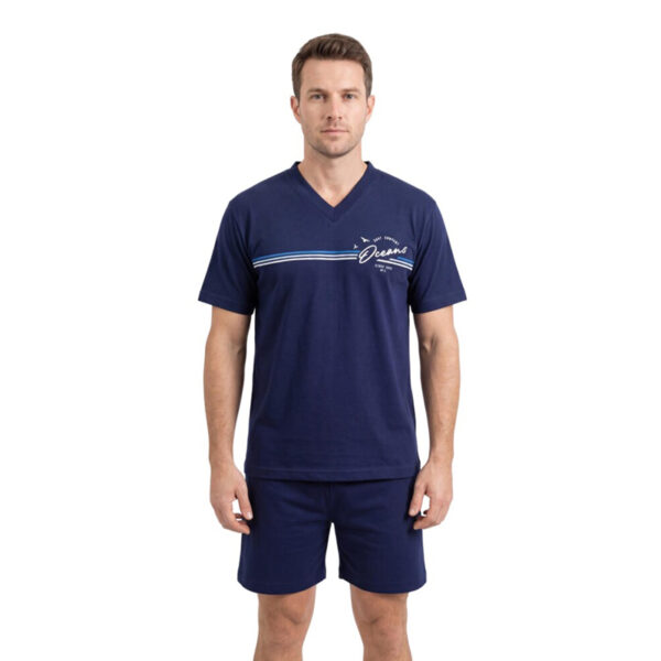 Πυτζάμα 26-720 Μπλέ Nina Club