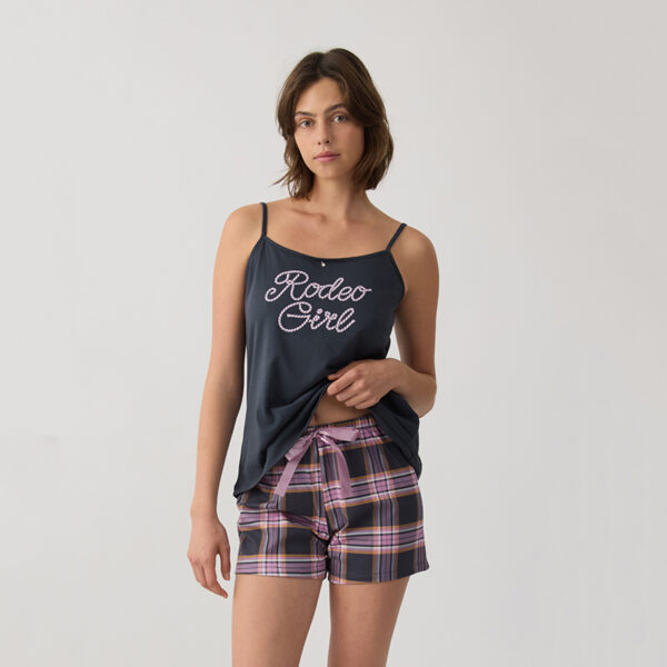 Πυτζάμα 90-53239-706 Ανθρακί Minerva