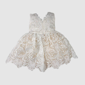 Φόρεμα 26-121 Εκρού Nuchouette_2