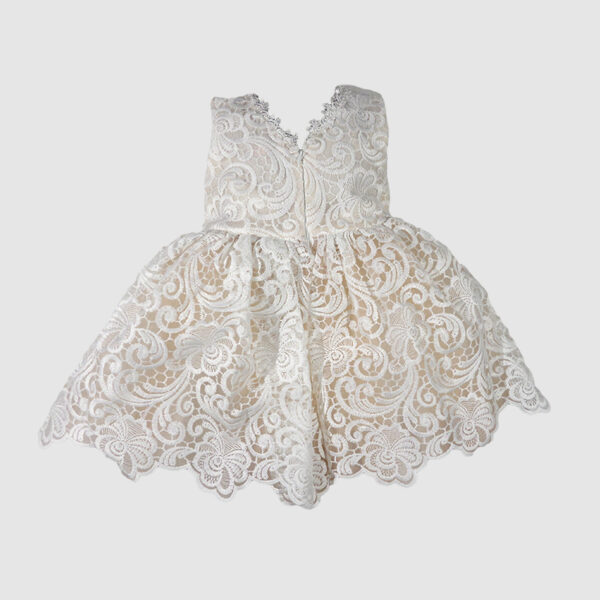 Φόρεμα 26-121 Εκρού Nuchouette_2