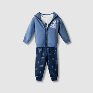 Φόρμα 52326 Μπλέ Nek Kidswear (Σετ 3 τεμαχίων)