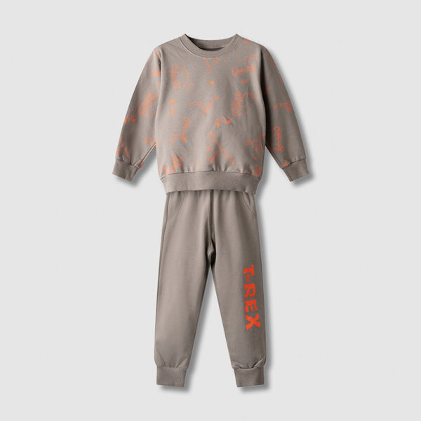 Φόρμα Λεπτή 43926 Γκρί Nek Kidswear