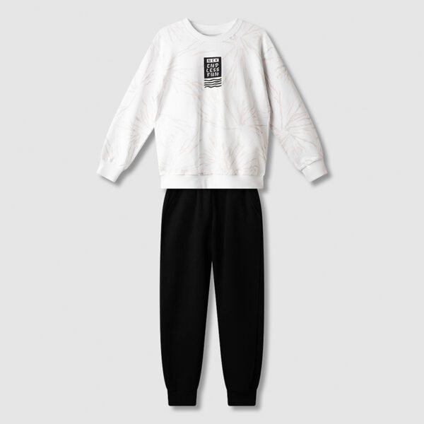 Φόρμα Λεπτή 64326 Λευκό Nek Kidswear