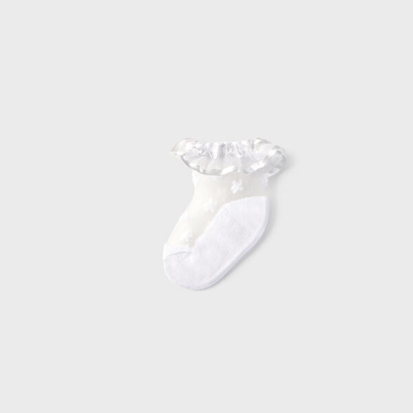 Κάλτσα 26-09986-001 Λευκό Mayoral
