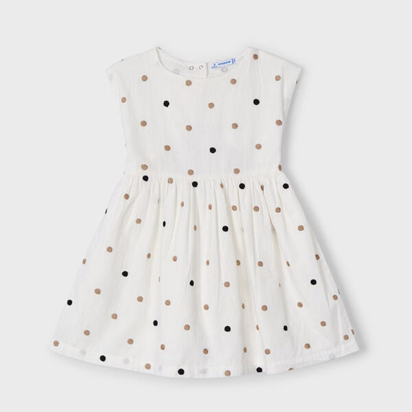 Φόρεμα 26-03977-009 Εκρού Mayoral